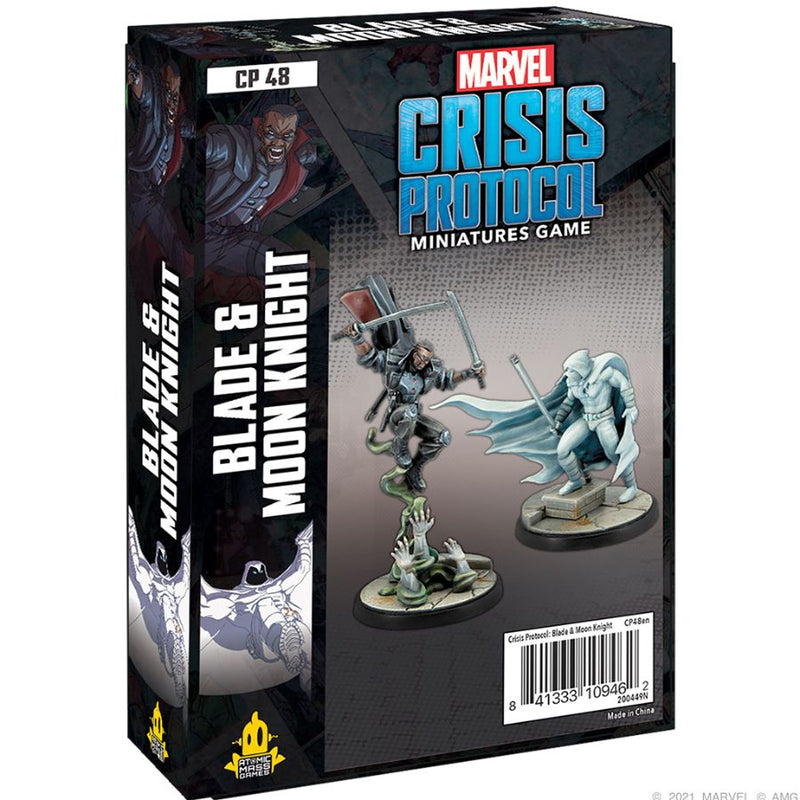 Blade and Moon Knight - Marvel: Crisis Protocol
