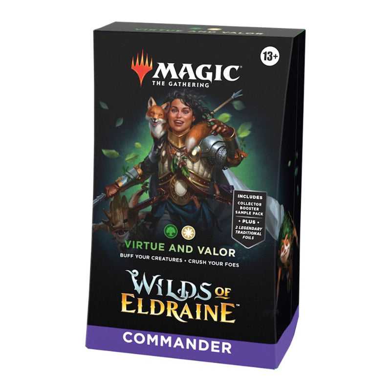 Wilds of Eldraine – Commander Deck: Virtue and Valor (Inglés) – Magic: The Gathering