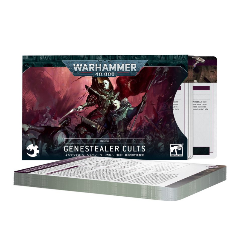 Genestealer Cults Index Cards 2023 (Español) - WH40k