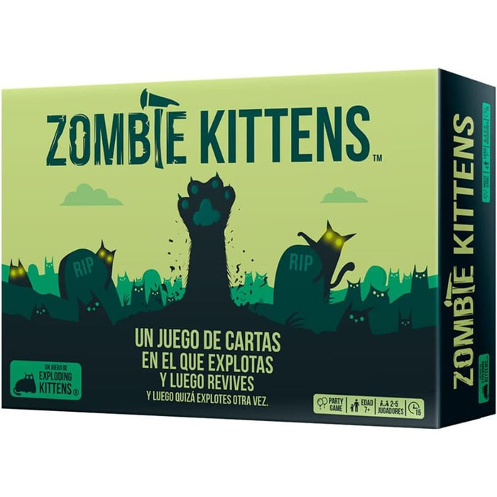 Zombie Kittens: Exploding Kittens Expansion - Español