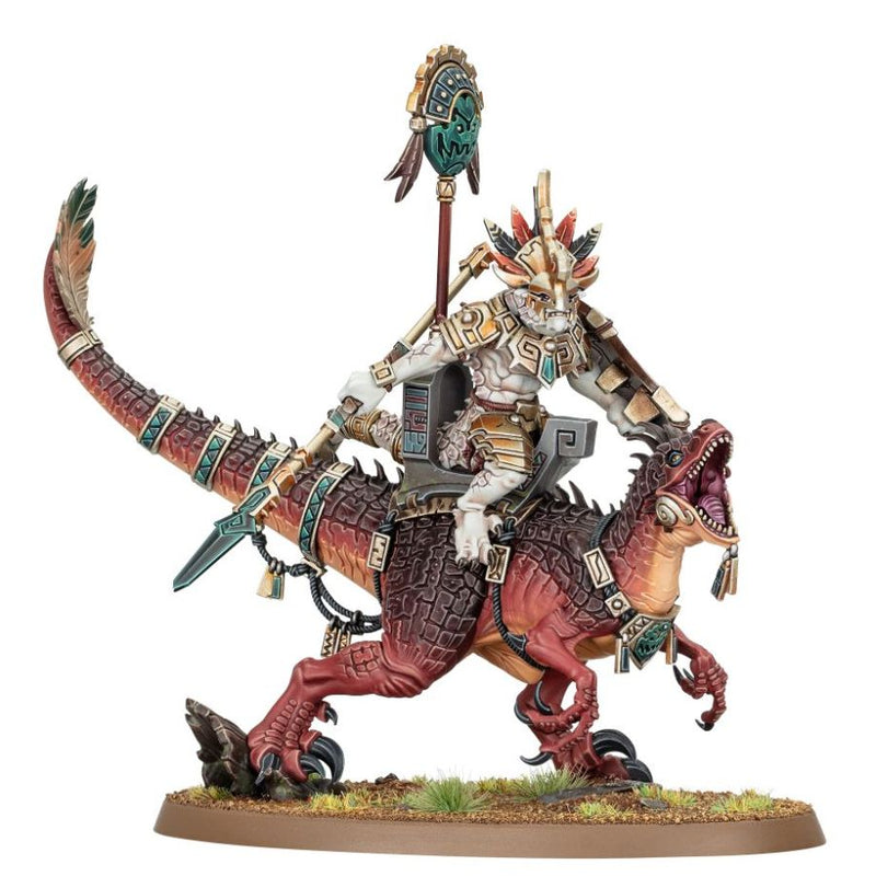 Saurus Scar-Veteran on Aggradon - Age of Sigmar: Seraphon