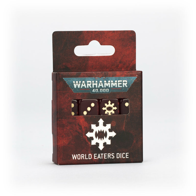 World Eaters Dice Set 2025 - WH40k