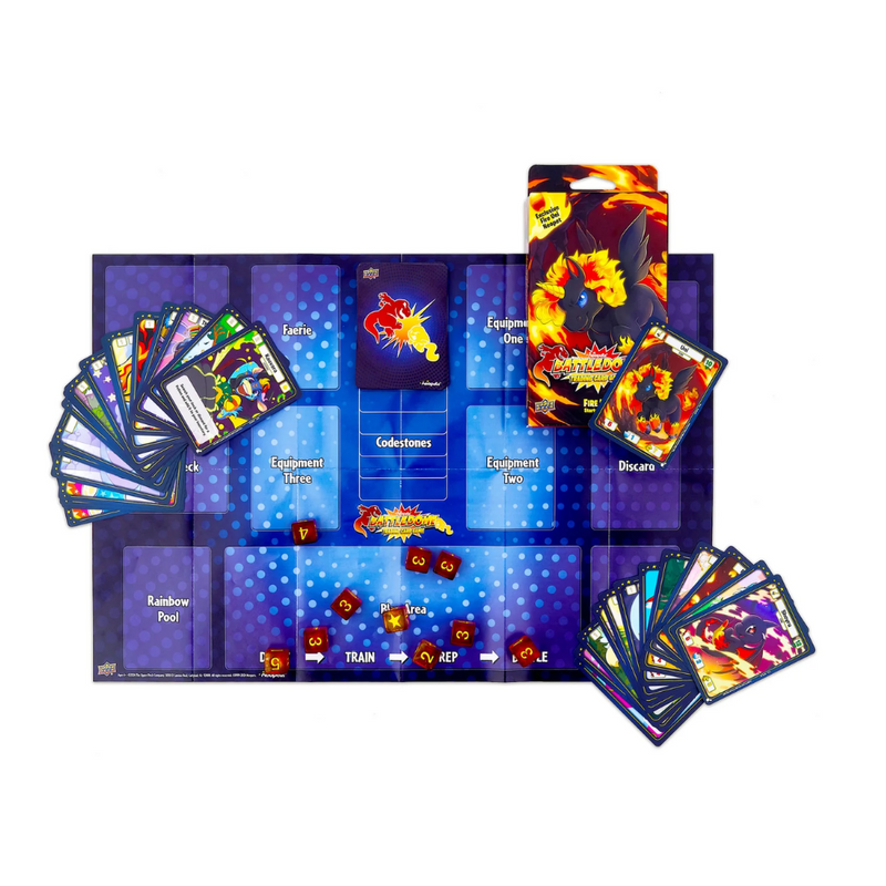 Fire Uni Starter Deck (Inglés) - Neopets Battledome Trading Card Game
