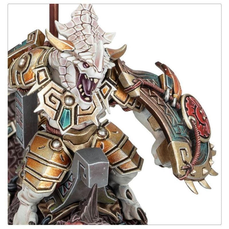 Saurus Scar-Veteran on Aggradon - Age of Sigmar: Seraphon