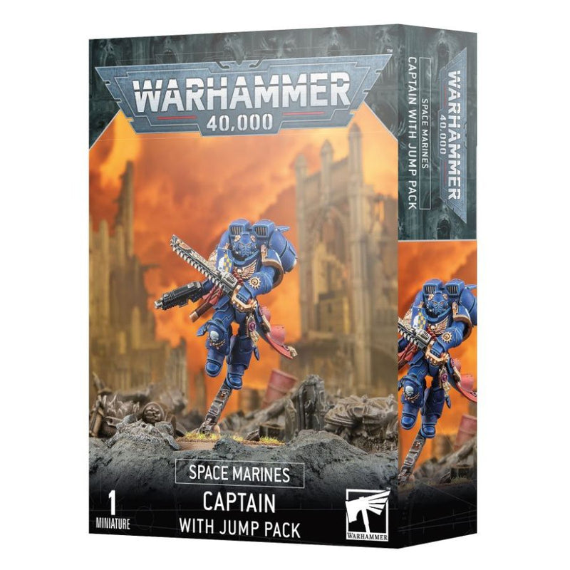 Captain with Jump Pack - WH40k: Space Marines