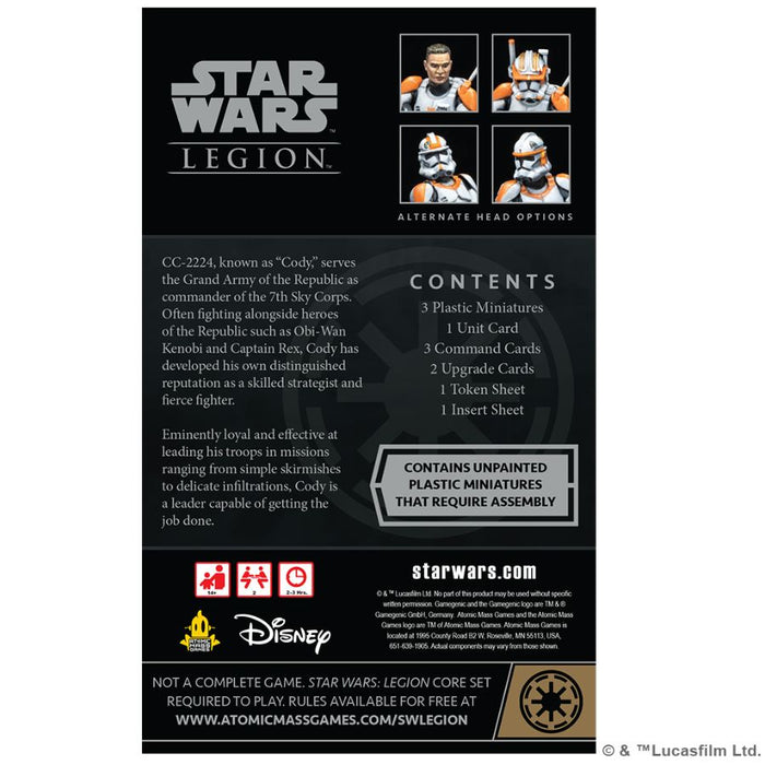Clone Commander Cody Commander Expansion (English) - Star Wars: Legion