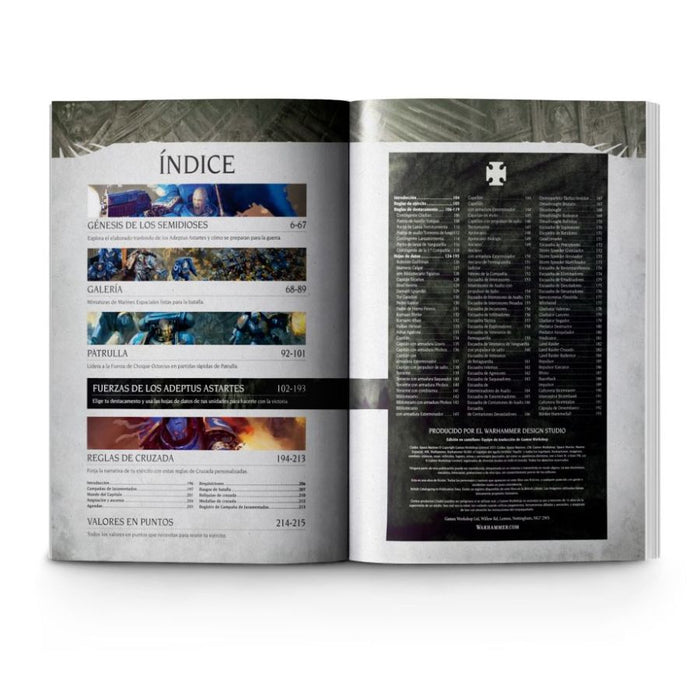 Space Marines Codex 2023 (Español) - WH40k