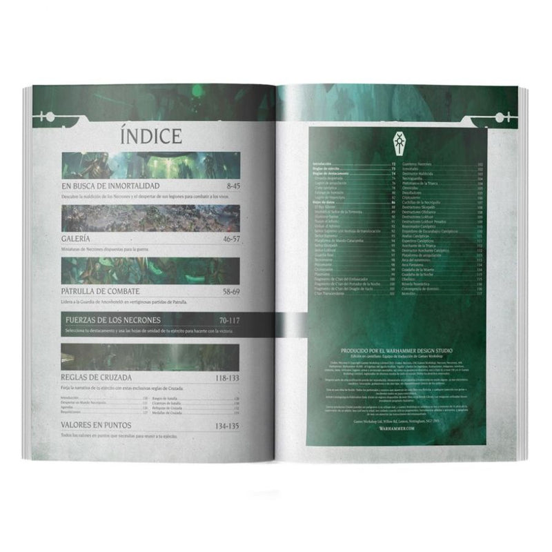 Necrons: Codex 2023 (Español) - WH40k