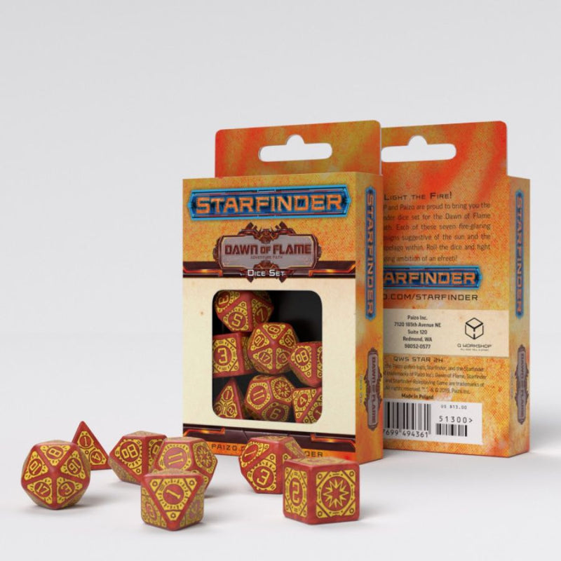 Dawn of Flame - Starfinder Dice Set