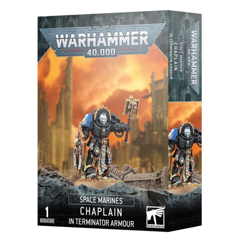 Chaplain in Terminator Armour - WH40k: Space Marines