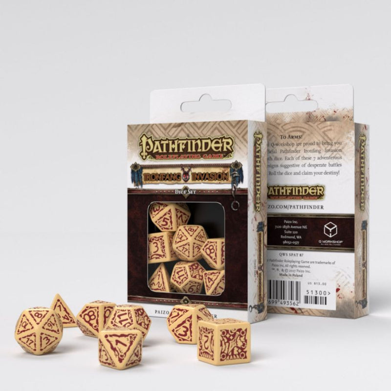 Ironfang Invasion - Pathfinder Dice Set
