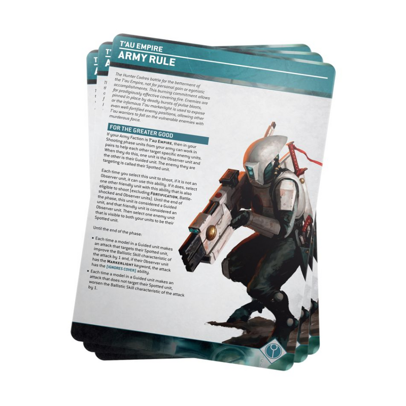 T'au Index Cards 2023 (English) - WH40k