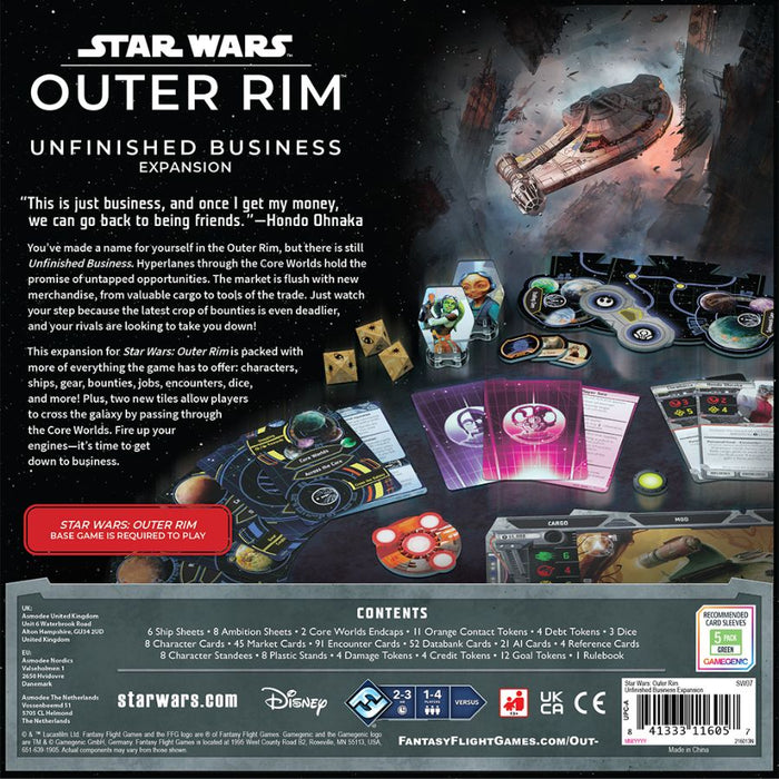 Star Wars: Outer Rim - Unfinished Business (EN)