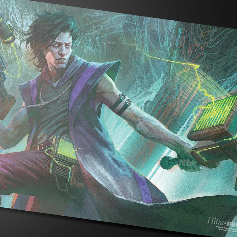 Playmat "Duskmourn Winter, Cynical Opportunist (Commander)" – Ultra PRO