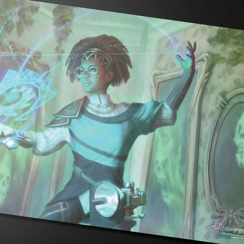 Playmat "Duskmourn Zimone, Mystery Unraveler (Commander)" – Ultra PRO
