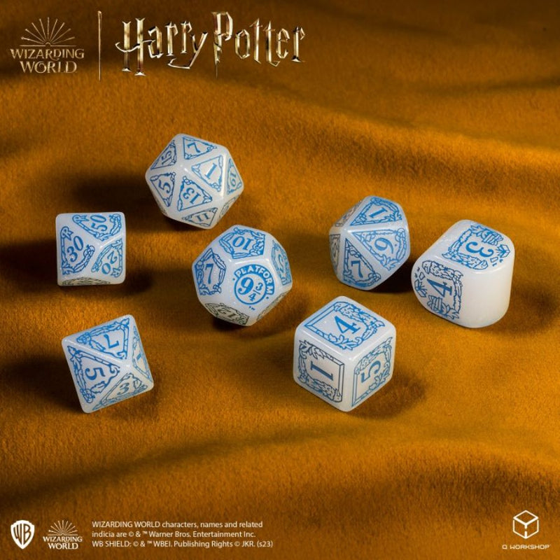 Ravenclaw White - Harry Potter Modern Dice Set