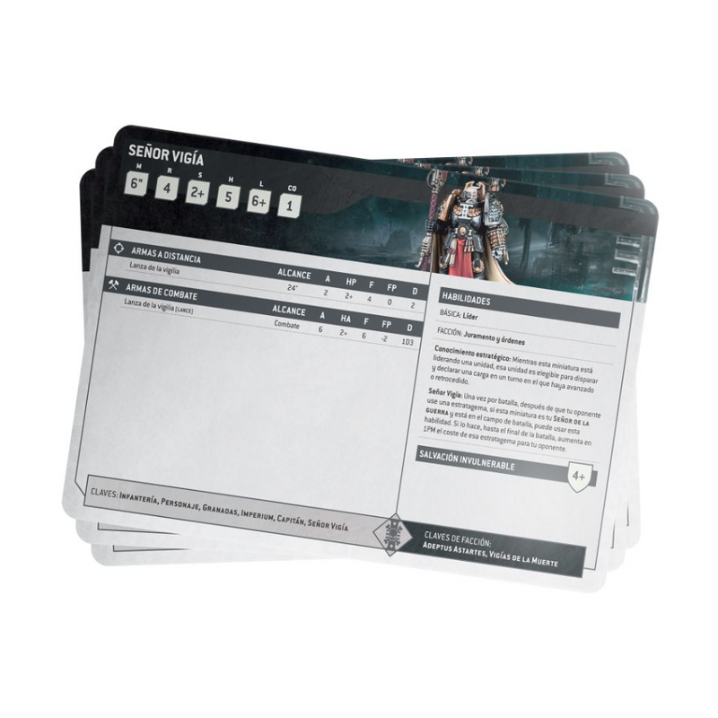 Deathwatch Index Cards 2023 (Español) - WH40k