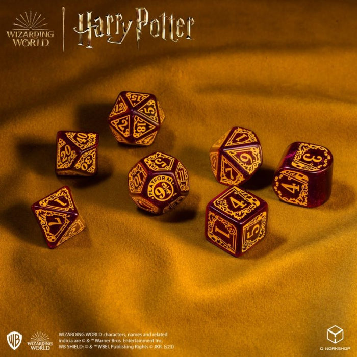Griffindor Red - Harry Potter Modern Dice Set
