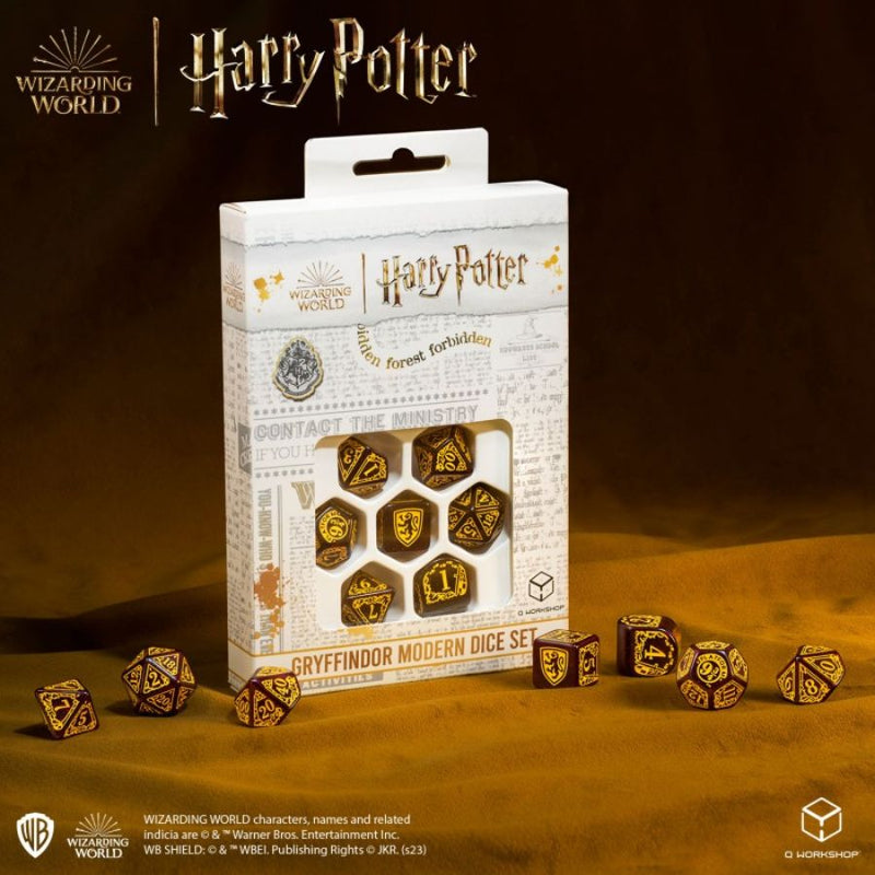 Griffindor Red - Harry Potter Modern Dice Set