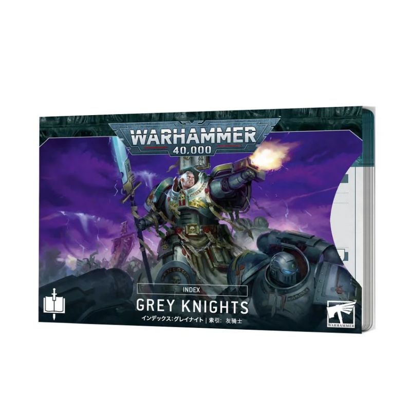 Grey Knights: Index Cards 2023 (Inglés) - WH40k