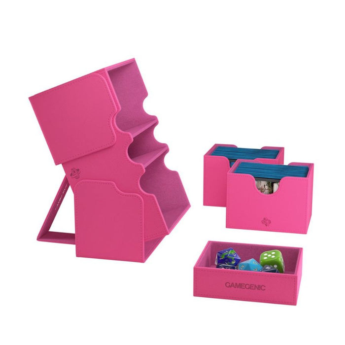 Stronghold 200+ XL: Pink - GameGenic: Cajas para Mazos Prémium