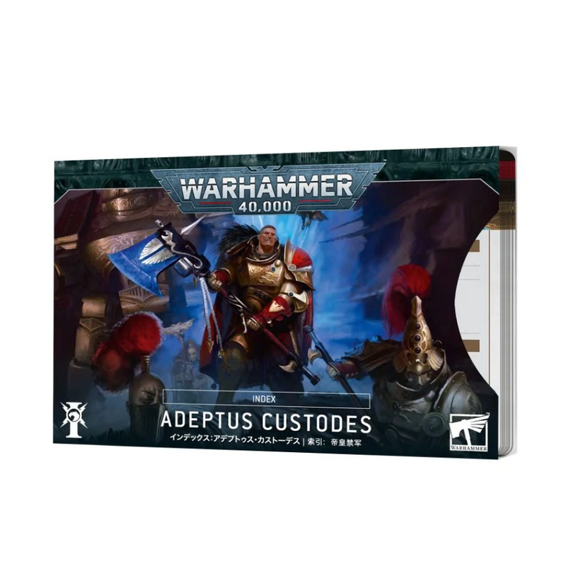 Adeptus Custodes Index Cards 2023 (English) - WH40k