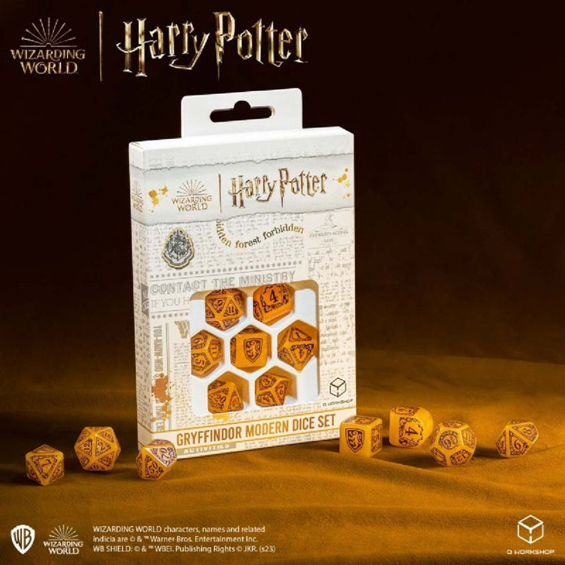 Griffindor Gold - Harry Potter Modern Dice Set