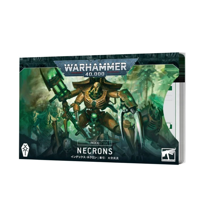 Necrons Index Cards (English) - WH40k