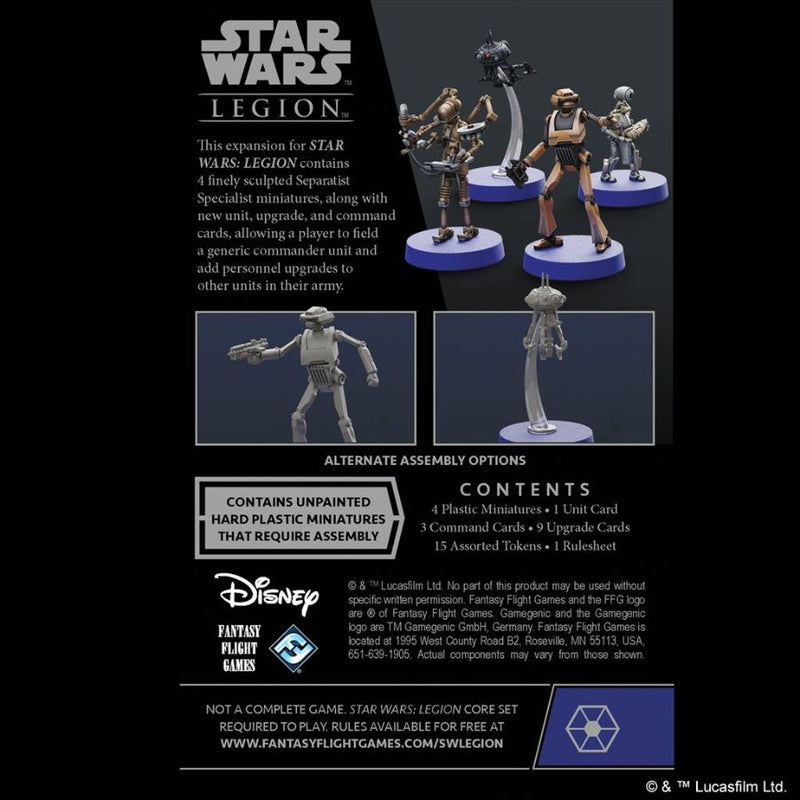 Separatist Specialist Personnel Expansion (English) - Star Wars: Legion