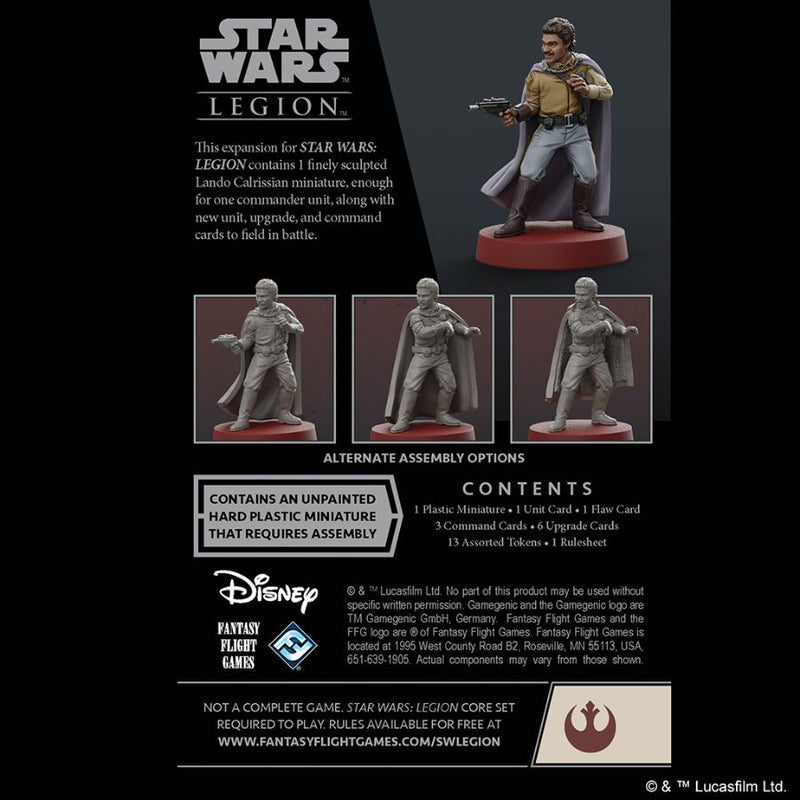 Lando Calrissian Commander Expansion (English) - Star Wars: Legion