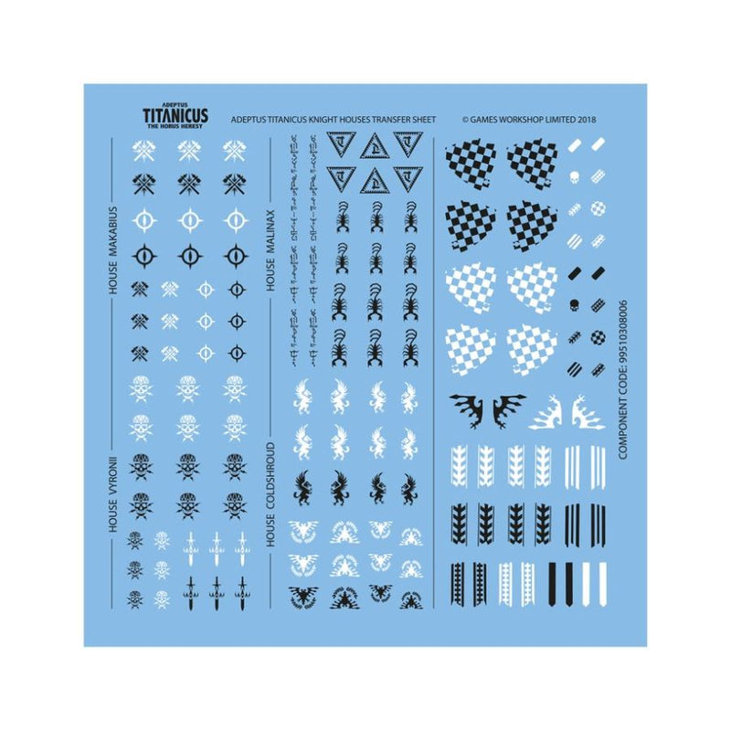 Questoris Knights - Legions Imperialis: Knight Households