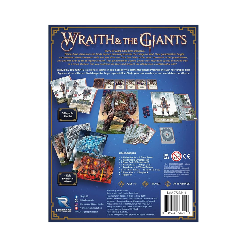Wraith & The Giants (Inglés)