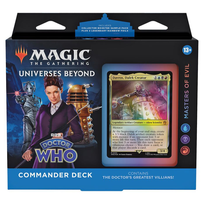 Doctor Who - Commander Deck: Masters of Evil (English) - Magic: The Gathering