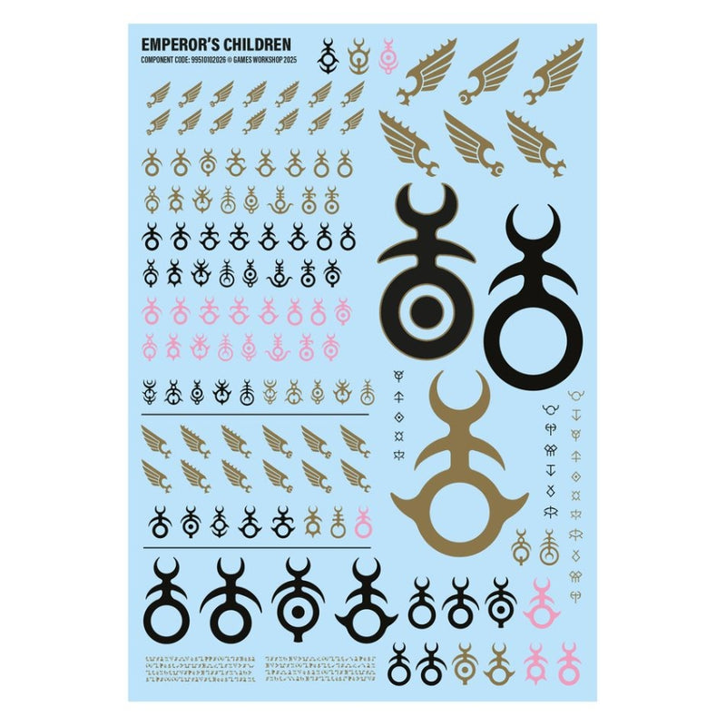 Campeones de Slaanesh, Caja de Ejercito 2025 (Español) - WH40k: Emperor’s Children