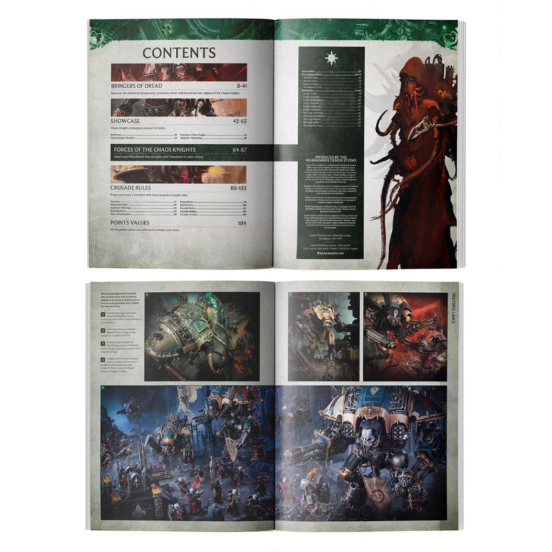 Chaos Knights: Codex 2025 (Inglés) - WH40k