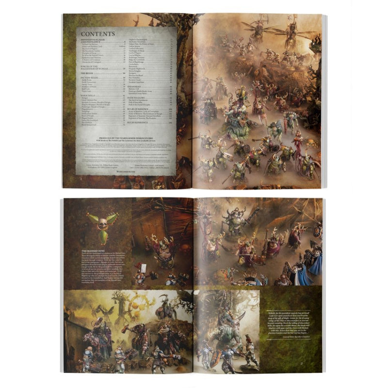 Maggotkin of Nurgle: Battletome 2026 (Inglés) - Age of Sigmar