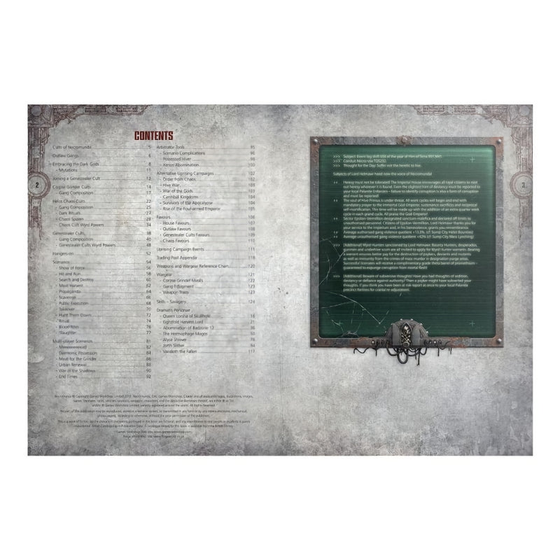 The Book of Ruin - Necromunda: Expansion Book