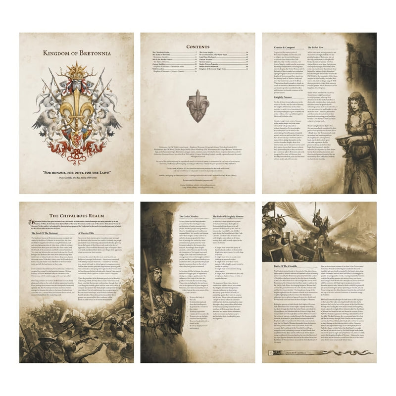 Kingdom of Bretonnia: Arcane Journal (Inglés) - Warhammer: The Old World