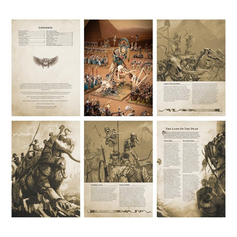 Tomb Kings of Khemri: Arcane Journal (Inglés) - Warhammer: The Old World