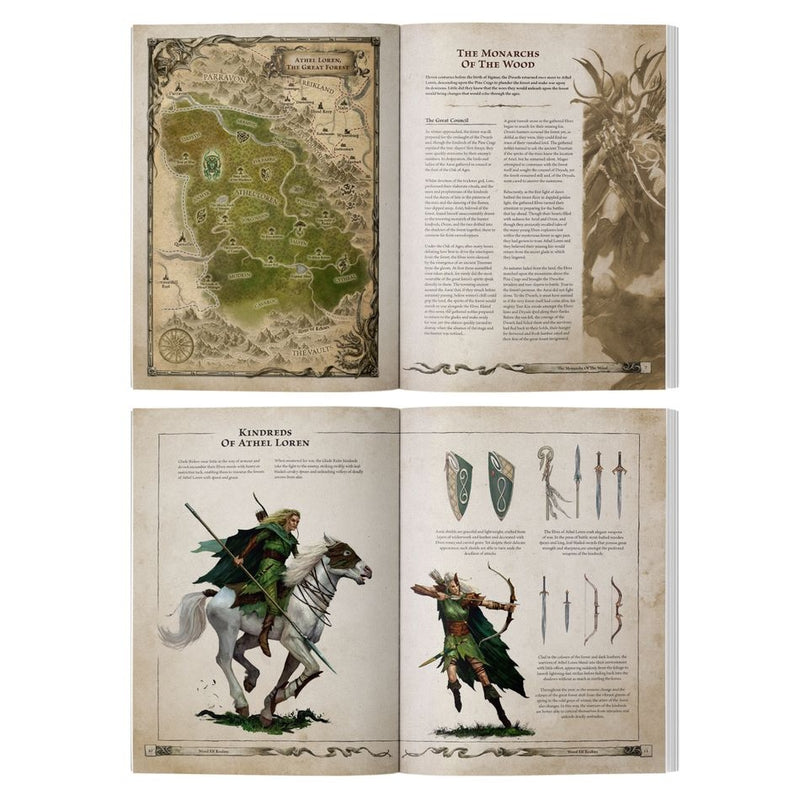 Wood Elf Realms: Arcane Journal (Inglés) - Warhammer: The Old World