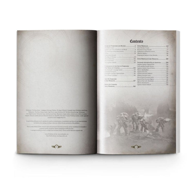 The Siege of Cthonia, Campaigns of The Age of Darkness (Inglés) (WE) - The Horus Heresy