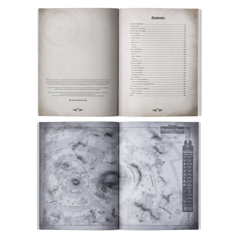 Age of Darkness: Rulebook 2025 (Hardback) (Inglés) - The Horus Heresy