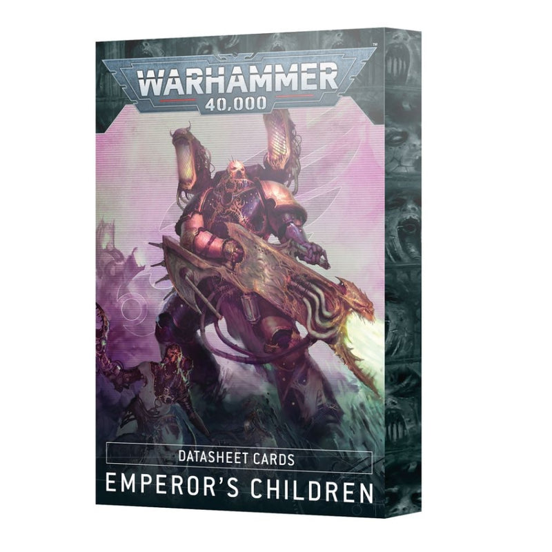 Emperor's Children: Datasheet Cards 2025 (Inglés) - WH40k