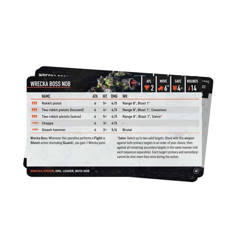 Wrecka Krew: Datacards 2025 - Kill Team