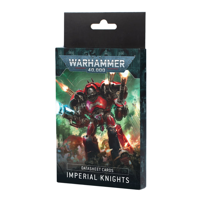 Imperial Knights: Datasheet Cards 2025 (Inglés) - WH40k
