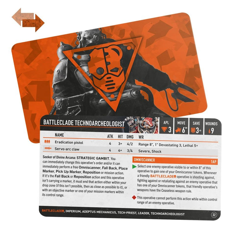 Battleclade 2024: Datacards (Inglés) - Kill Team