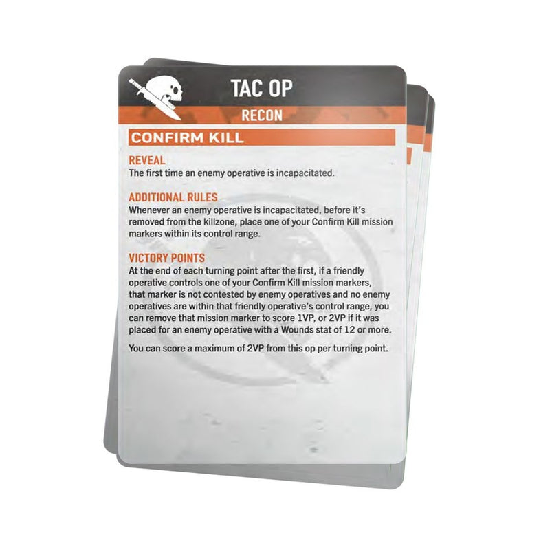 Approved Ops Cards Pack 2024 (Inglés) - Kill Team
