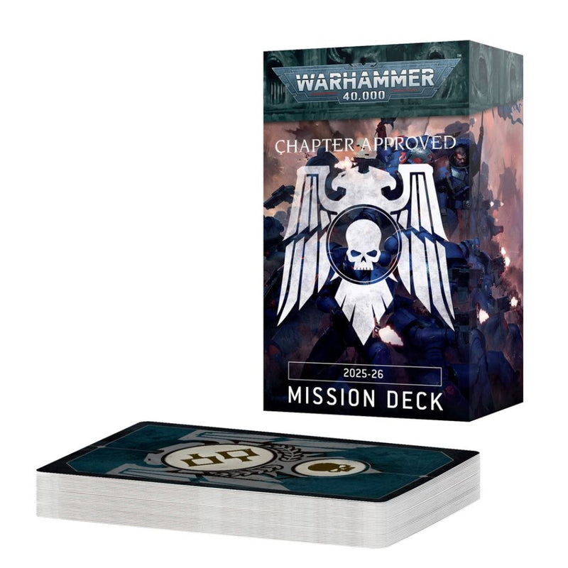 Chapter Approved 2025-26: Mission Deck (Inglés) - WH40k