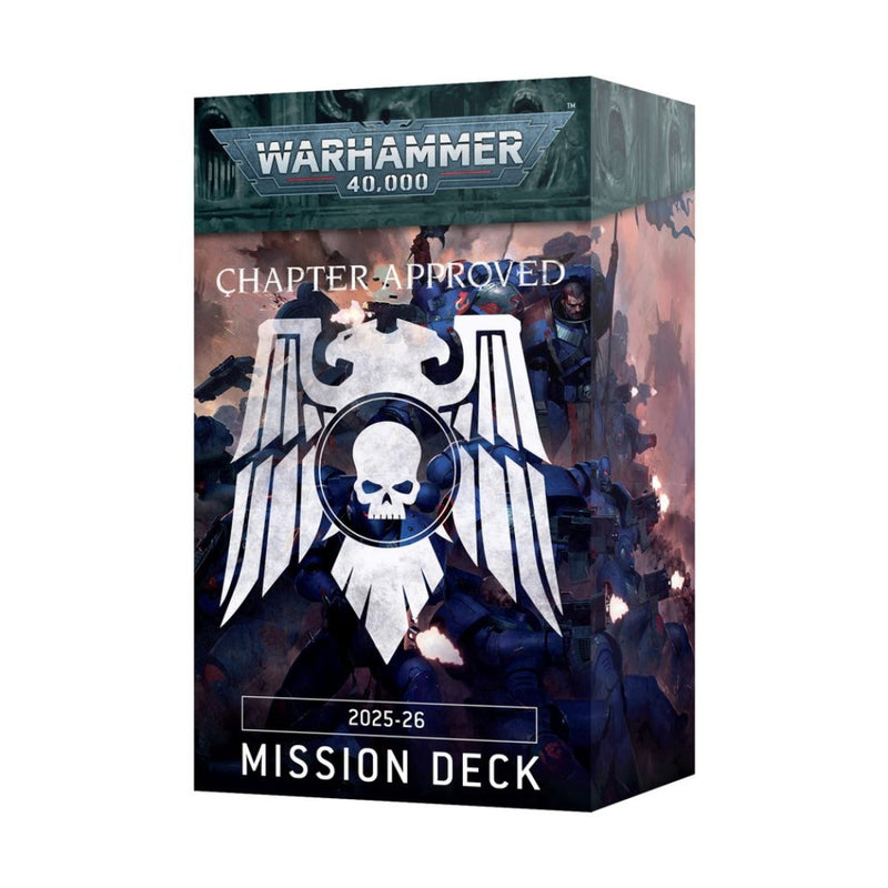 Chapter Approved 2025-26: Mission Deck (Inglés) - WH40k
