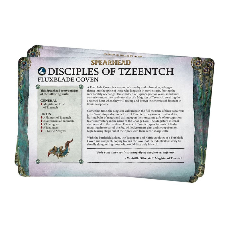 Disciples of Tzeentch: Faction Pack 2024 (Inglés) - Age of Sigmar
